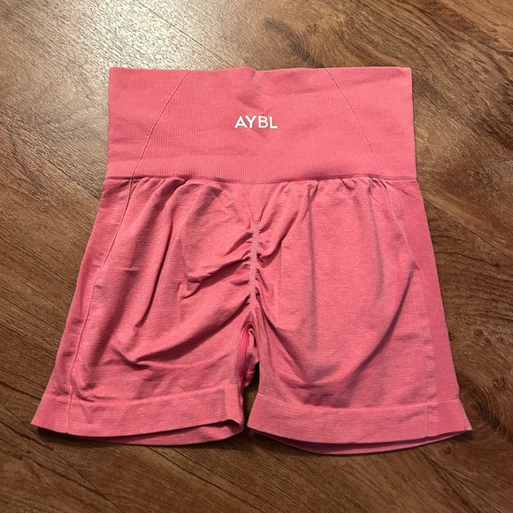 AYBL Coral High-Rise Shorts - Picture 2 of 2
